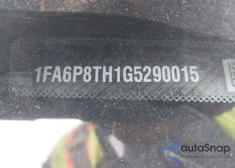 2016 Ford Mustang Ecoboost z USA, uszkodzony, nr VIN 1FA6P8TH1G5290015